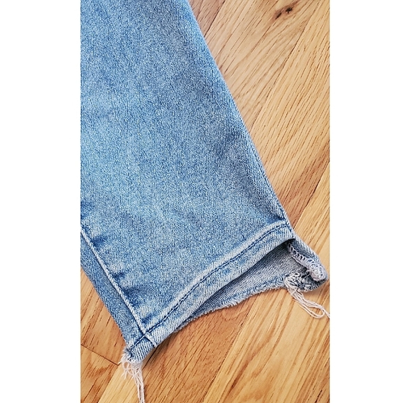 MOTHER - THE STUNNER ZIP ANKLE STEP CHEW in POISONED PETALS Size 30 - Picture 6 of 15